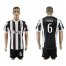 Juventus #6 Pogba Home Soccer Club Jersey