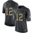 Nike Buffalo Bills #12 Jim Kelly Black Mens Stitched NFL Limited 2016 Salute To Service Jersey