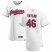 Cleveland Indians #46 Beau Taylor Mens Nike White Home 2020 Authentic Team MLB Jersey