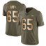 Nike Tampa Bay Buccaneers #65 Alex Cappa Olive/Gold Youth Stitched NFL Limited 2017 Salute To Service Jersey