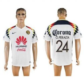 America #24 O.Peralta Away Soccer Club Jersey