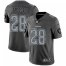 Nike Las Vegas Raiders #28 Josh Jacobs Gray Static Mens Stitched NFL Vapor Untouchable Limited Jersey