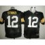Iowa Hawkeyes 12 Ricky Stanzi Black NCAA Jerseys