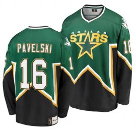 Dallas Stars #16 Joe Pavelski Kelly Green Mens Heritage Premier Breakaway Player NHL Jersey