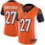 Nike Cincinnati Bengals #27 Dre Kirkpatrick Orange Alternate Womens Stitched NFL Vapor Untouchable Limited Jersey