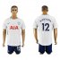 Tottenham Hotspur #12 Wanyama White Blue Soccer Club Jersey