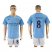 Manchester City #8 Nasri Home Soccer Club Jersey