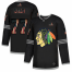 Chicago Blackhawks #77 Kirby Dach Adidas Mens Black USA Flag Limited NHL Jersey