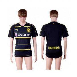 Dortmund Blank Away Soccer Club Jersey