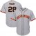 San Francisco Giants #28 Buster Posey Grey Stitched Youth MLB Jersey