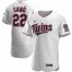 Minnesota Twins #22 Miguel Sano Mens Nike White Home 2020 Authentic Player MLB Jersey