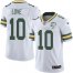 Nike Green Bay Packers #10 Jordan Love White Mens 100th Season Stitched NFL Vapor Untouchable Limited Jersey