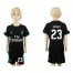 Real Madrid #23 Danilo Away Kid Soccer Club Jersey