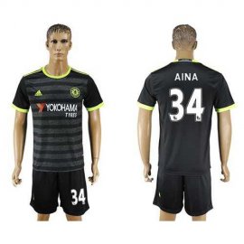 Chelsea #34 Aina Away Soccer Club Jersey