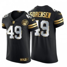 Kansas City Chiefs #49 Daniel Sorensen Mens Nike Black Edition Vapor Untouchable Elite NFL Jersey