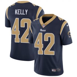 Nike Los Angeles Rams #42 John Kelly Navy Blue Team Color Mens Stitched NFL Vapor Untouchable Limited Jersey