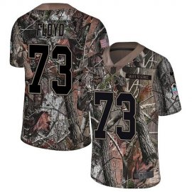 Nike Minnesota Vikings #73 Sharrif Floyd Camo Mens Stitched NFL Limited Rush Realtree Jersey