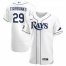 Tampa Bay Rays #29 Pete Fairbanks Mens Nike White Home 2020 World Series Bound Authentic Player MLB Jersey