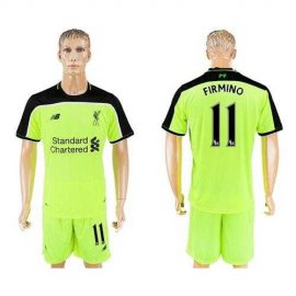 Liverpool #11 Firmino Sec Away Soccer Club Jersey