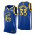 Nike Golden State Warriors #33 James Wiseman Royal Youth 2022 NBA Finals Icon Edition 75th Anniversary Diamond Swingman Jersey Youth