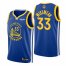 Nike Golden State Warriors #33 James Wiseman Royal Youth 2022 NBA Finals Icon Edition 75th Anniversary Diamond Swingman Jersey Youth