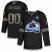 Mens Adidas Avalanche Personalized Authentic Black Classic NHL Jersey