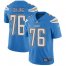 Nike Los Angeles Chargers #76 Russell Okung Electric Blue Alternate Youth Stitched NFL Vapor Untouchable Limited Jersey