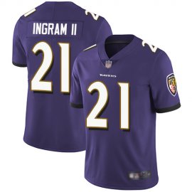 Nike Baltimore Ravens #21 Mark Ingram II Purple Team Color Mens Stitched NFL Vapor Untouchable Limited Jersey