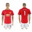 Manchester United #1 DE GEA Red Home Soccer Club Jersey
