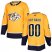 Mens Adidas Predators Personalized Authentic Gold Home NHL Jersey