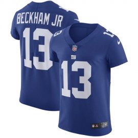 Nike New York Giants #13 Odell Beckham Jr Royal Blue Team Color Mens Stitched NFL Vapor Untouchable Elite Jersey