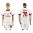 AC Milan #70 Bacca Away Soccer Club Jersey