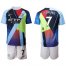Manchester City #7 Sterling Nike Cooperation 6th Anniversary Celebration Soccer Club Jersey