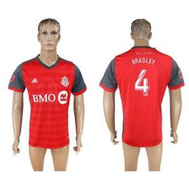 Toronto FC #4 Bradley Home Soccer Club Jersey