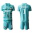 Inter Milan #1 Handanovic Shiny Green Goalkeeper Soccer Club Jersey