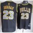 Chicago Bulls 23 Michael Jordan Black Electricity Fashion Revolution 30 Swingman NBA Jerseys Cheap