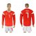 Russia #7 Poloz Red Home Long Sleeves Soccer Country Jersey