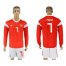 Russia #7 Poloz Red Home Long Sleeves Soccer Country Jersey