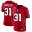 Tampa Bay Buccaneers #31 Jordan Whitehead Mens Nike Red Vapor Limited Jersey