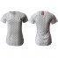 Womens France Blank Away Soccer Country Jersey