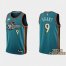 Detroit Detroit Pistons #9 Jerami Grant Teal Mens Nike NBA 2022-23 Classic Edition Jersey Mens