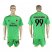 AC Milan #99 Donnarumma Green Goalkeeper Soccer Club Jersey
