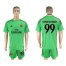 AC Milan #99 Donnarumma Green Goalkeeper Soccer Club Jersey