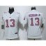 Nike New York Giants #13 Odell Beckham Jr White Womens Stitched NFL Elite Strobe Jersey