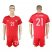 Russia #21 Alexandr Federation Cup Home Soccer Country Jersey