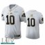 Kansas City Chiefs #10 Tyreek Hill Mens Nike White Golden Super Bowl LIV 2020 Edition Vapor Limited NFL 100 Jersey
