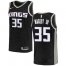 Mens Nike Sacramento Kings #35 Marvin Bagley III Black NBA Swingman Statement Edition Jersey