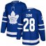 Adidas Toronto Maple Leafs #28 Tie Domi Blue Home Authentic Stitched NHL Jersey