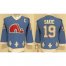 Nordiques #19 Joe Sakic Light Blue Stitched Youth NHL Jersey