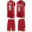 Nike Tampa Bay Buccaneers #8 Bradley Pinion Red Team Color Mens Stitched NFL Limited Tank Top Suit Jersey